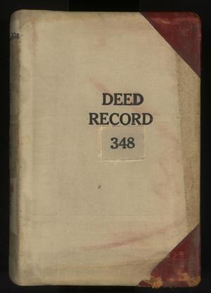 Primary view of object titled 'Travis County Deed Records: Deed Record 348'.