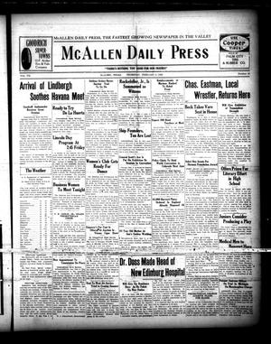 McAllen Daily Press (McAllen, Tex.), Vol. 7, No. 45, Ed. 1 Thursday, February 9, 1928