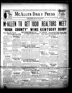 McAllen Daily Press (McAllen, Tex.), Vol. 7, No. 130, Ed. 1 Sunday, May 20, 1928