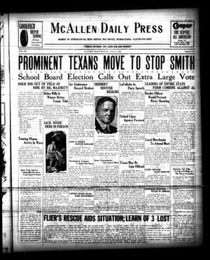 McAllen Daily Press (McAllen, Tex.), Vol. 7, No. 171, Ed. 1 Sunday, July 8, 1928