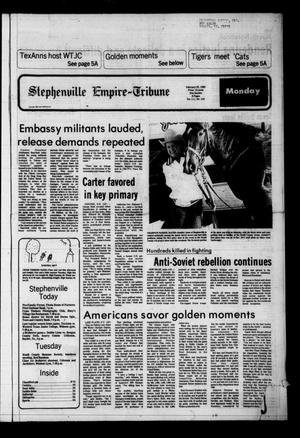 Primary view of object titled 'Stephenville Empire-Tribune (Stephenville, Tex.), Vol. 111, No. 163, Ed. 1 Monday, February 25, 1980'.