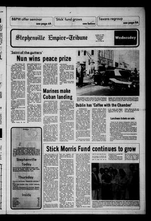 Stephenville Empire-Tribune (Stephenville, Tex.), Vol. 111, No. 55, Ed. 1 Wednesday, October 17, 1979