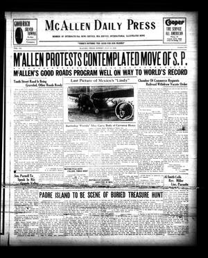 McAllen Daily Press (McAllen, Tex.), Vol. 7, No. 177, Ed. 1 Sunday, July 15, 1928