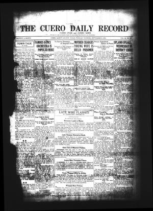 The Cuero Daily Record (Cuero, Tex.), Vol. 61, No. 60, Ed. 1 Tuesday, September 9, 1924