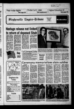 Primary view of object titled 'Stephenville Empire-Tribune (Stephenville, Tex.), Vol. 111, No. 153, Ed. 1 Wednesday, February 13, 1980'.