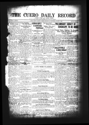 Primary view of object titled 'The Cuero Daily Record (Cuero, Tex.), Vol. 61, No. 31, Ed. 1 Wednesday, August 6, 1924'.