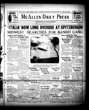 McAllen Daily Press (McAllen, Tex.), Vol. 7, No. 136, Ed. 1 Sunday, May 27, 1928