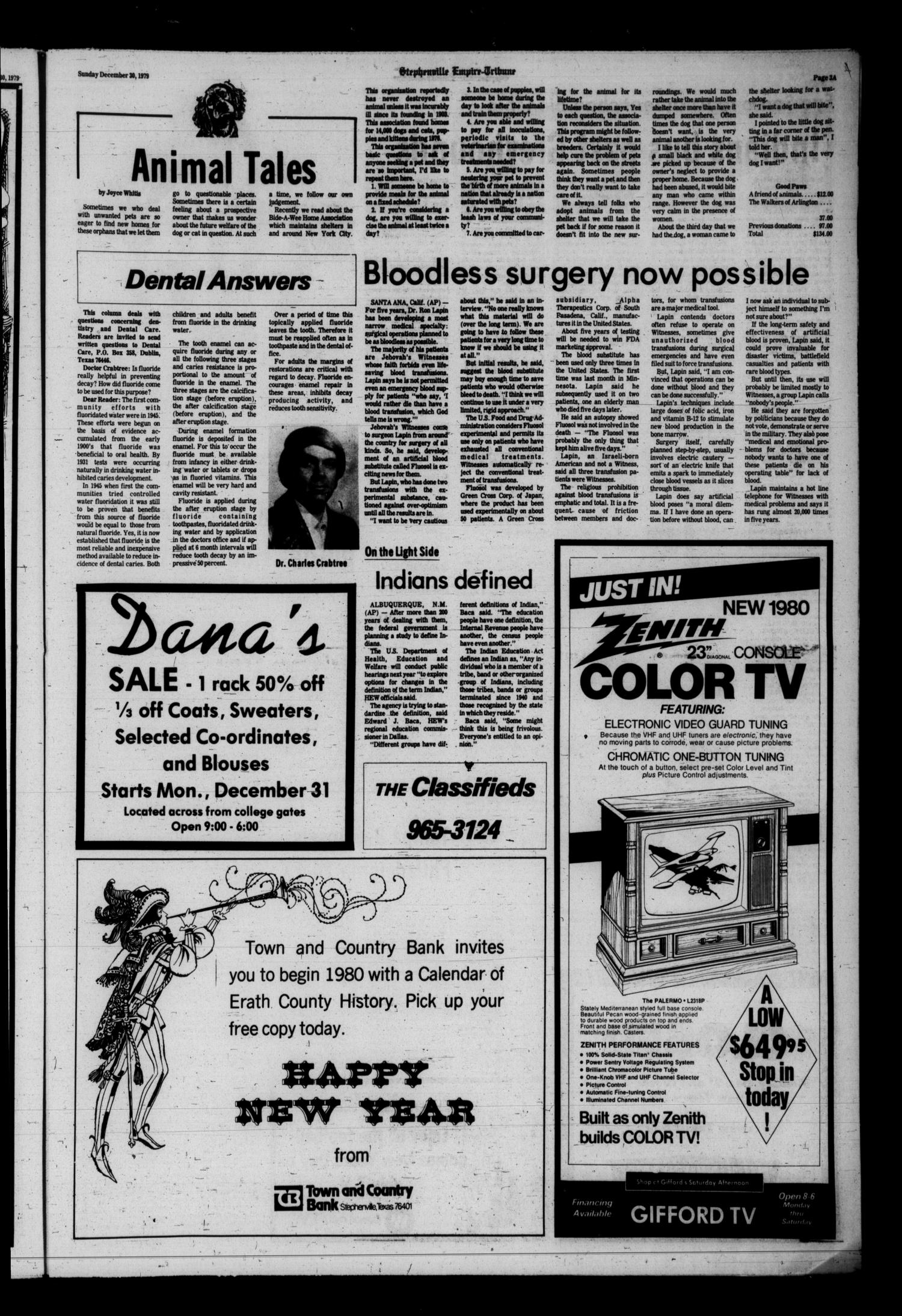 Stephenville Empire-Tribune (Stephenville, Tex.), Vol. 111, No. 115, Ed. 1 Sunday, December 30, 1979
                                                
                                                    [Sequence #]: 3 of 32
                                                