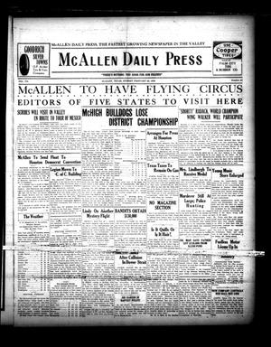 McAllen Daily Press (McAllen, Tex.), Vol. 7, No. 58, Ed. 1 Sunday, February 26, 1928