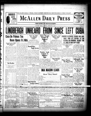 McAllen Daily Press (McAllen, Tex.), Vol. 7, No. 48, Ed. 1 Monday, February 13, 1928