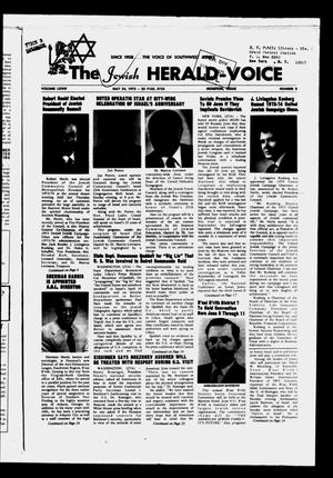 Primary view of object titled 'The Jewish Herald-Voice (Houston, Tex.), Vol. 68, No. 8, Ed. 1 Thursday, May 24, 1973'.