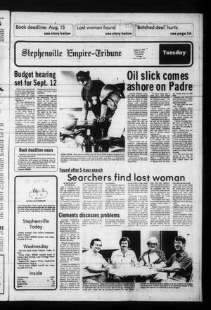 Stephenville Empire-Tribune (Stephenville, Tex.), Vol. 110, No. 313, Ed. 1 Tuesday, August 14, 1979