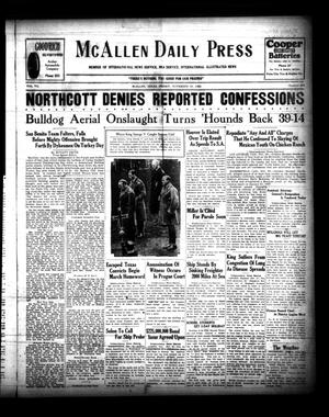 McAllen Daily Press (McAllen, Tex.), Vol. 7, No. 295, Ed. 1 Friday, November 30, 1928