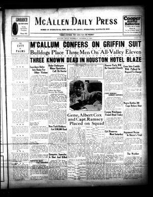 McAllen Daily Press (McAllen, Tex.), Vol. 7, No. 305, Ed. 1 Wednesday, December 12, 1928