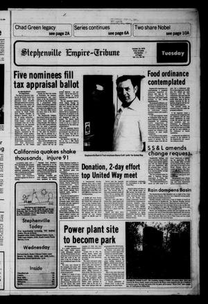 Stephenville Empire-Tribune (Stephenville, Tex.), Vol. 111, No. 54, Ed. 1 Tuesday, October 16, 1979