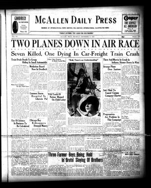 McAllen Daily Press (McAllen, Tex.), Vol. 7, No. 228, Ed. 1 Thursday, September 13, 1928