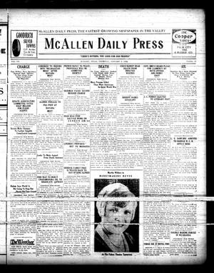 McAllen Daily Press (McAllen, Tex.), Vol. 7, No. 15, Ed. 1 Thursday, January 5, 1928
