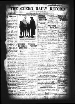 The Cuero Daily Record (Cuero, Tex.), Vol. 61, No. 69, Ed. 1 Friday, September 19, 1924
