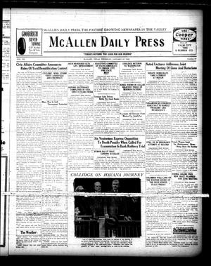 McAllen Daily Press (McAllen, Tex.), Vol. 7, No. 27, Ed. 1 Thursday, January 19, 1928