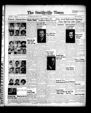 Primary view of object titled 'The Smithville Times Transcript and Enterprise (Smithville, Tex.), Vol. 65, No. 24, Ed. 1 Thursday, June 14, 1956'.