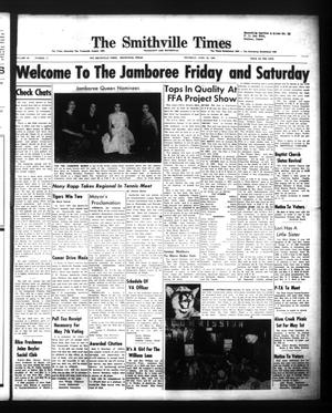 Primary view of object titled 'The Smithville Times Transcript and Enterprise (Smithville, Tex.), Vol. 69, No. 17, Ed. 1 Thursday, April 28, 1960'.