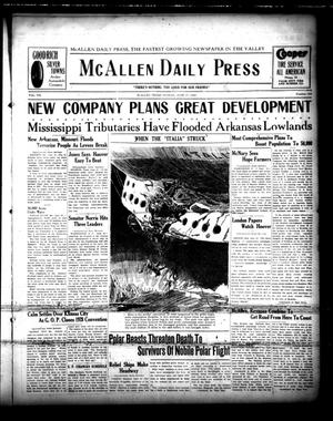 McAllen Daily Press (McAllen, Tex.), Vol. 7, No. 154, Ed. 1 Sunday, June 17, 1928