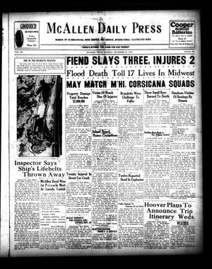 McAllen Daily Press (McAllen, Tex.), Vol. 7, No. 287, Ed. 1 Tuesday, November 20, 1928