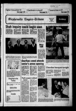 Primary view of object titled 'Stephenville Empire-Tribune (Stephenville, Tex.), Vol. 111, No. 155, Ed. 1 Friday, February 15, 1980'.