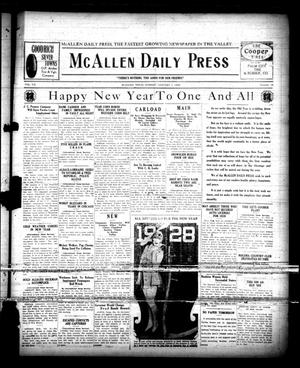 McAllen Daily Press (McAllen, Tex.), Vol. 7, No. 12, Ed. 1 Sunday, January 1, 1928