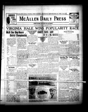 McAllen Daily Press (McAllen, Tex.), Vol. 7, No. 57, Ed. 1 Friday, February 24, 1928