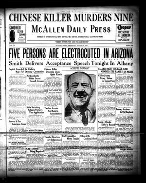 McAllen Daily Press (McAllen, Tex.), Vol. 7, No. 209, Ed. 1 Wednesday, August 22, 1928