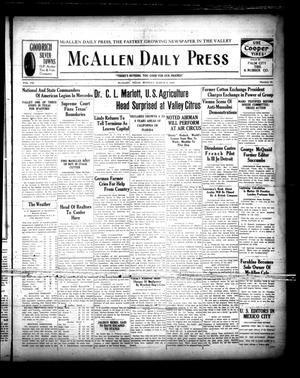 McAllen Daily Press (McAllen, Tex.), Vol. 7, No. 65, Ed. 1 Monday, March 5, 1928