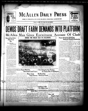 McAllen Daily Press (McAllen, Tex.), Vol. 7, No. 164, Ed. 1 Thursday, June 28, 1928