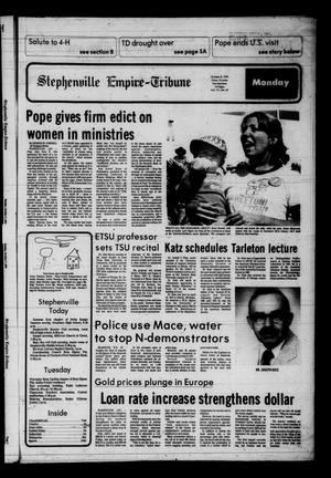 Stephenville Empire-Tribune (Stephenville, Tex.), Vol. 111, No. 47, Ed. 1 Monday, October 8, 1979