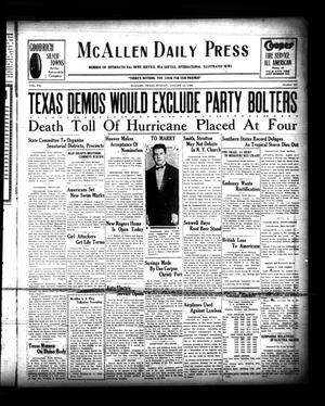 McAllen Daily Press (McAllen, Tex.), Vol. 7, No. 201, Ed. 1 Sunday, August 12, 1928