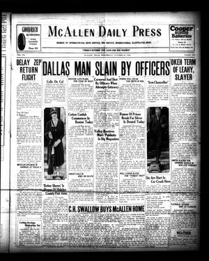 McAllen Daily Press (McAllen, Tex.), Vol. 7, No. 264, Ed. 1 Wednesday, October 24, 1928