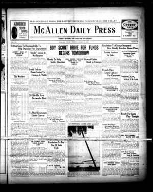 McAllen Daily Press (McAllen, Tex.), Vol. 7, No. 66, Ed. 1 Tuesday, March 6, 1928