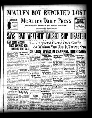 McAllen Daily Press (McAllen, Tex.), Vol. 7, No. 285, Ed. 1 Sunday, November 18, 1928