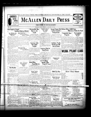 McAllen Daily Press (McAllen, Tex.), Vol. 7, No. 51, Ed. 1 Thursday, February 16, 1928