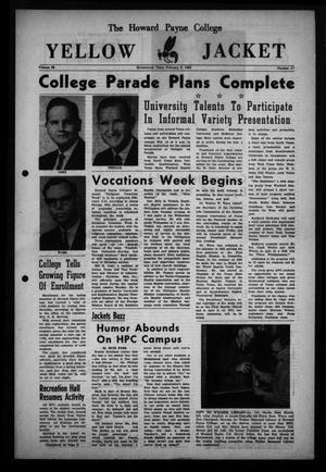 The Howard Payne College Yellow Jacket (Brownwood, Tex.), Vol. 52, No. 17, Ed. 1  Friday, February 5, 1965