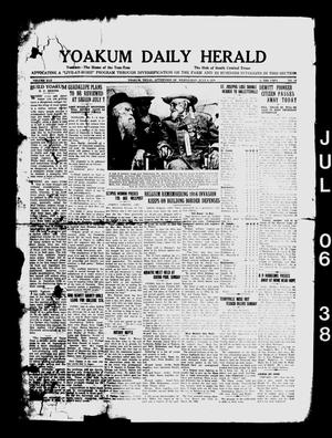 Yoakum Daily Herald (Yoakum, Tex.), Vol. 42, No. 80, Ed. 1 Wednesday, July 6, 1938