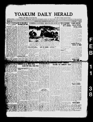 Yoakum Daily Herald (Yoakum, Tex.), Vol. 41, No. 265, Ed. 1 Friday, February 11, 1938