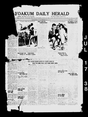 Yoakum Daily Herald (Yoakum, Tex.), Vol. [42], No. 89, Ed. 1 Sunday, July 17, 1938