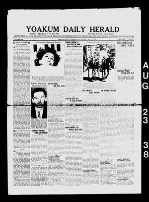 Yoakum Daily Herald (Yoakum, Tex.), Vol. 42, No. 121, Ed. 1 Tuesday, August 23, 1938