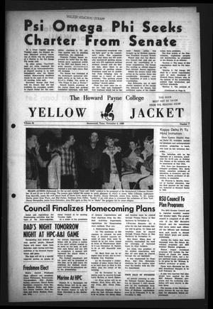 The Howard Payne College Yellow Jacket (Brownwood, Tex.), Vol. 54, No. 7, Ed. 1  Friday, November 4, 1966