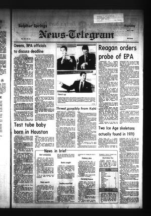 Sulphur Springs News-Telegram (Sulphur Springs, Tex.), Vol. 105, No. 40, Ed. 1 Thursday, February 17, 1983