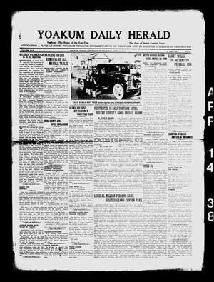 Yoakum Daily Herald (Yoakum, Tex.), Vol. 42, No. 12, Ed. 1 Thursday, April 14, 1938