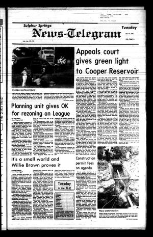 Sulphur Springs News-Telegram (Sulphur Springs, Tex.), Vol. 106, No. 169, Ed. 1 Tuesday, July 17, 1984