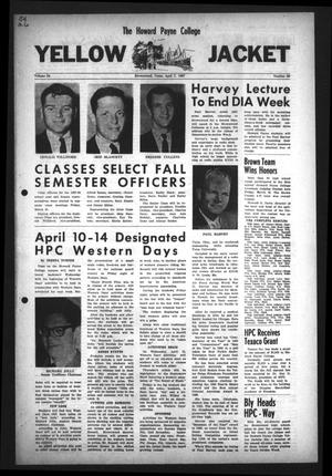 The Howard Payne College Yellow Jacket (Brownwood, Tex.), Vol. 54, No. 26, Ed. 1  Friday, April 7, 1967