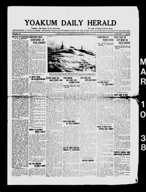 Yoakum Daily Herald (Yoakum, Tex.), Vol. 41, No. 287, Ed. 1 Thursday, March 10, 1938